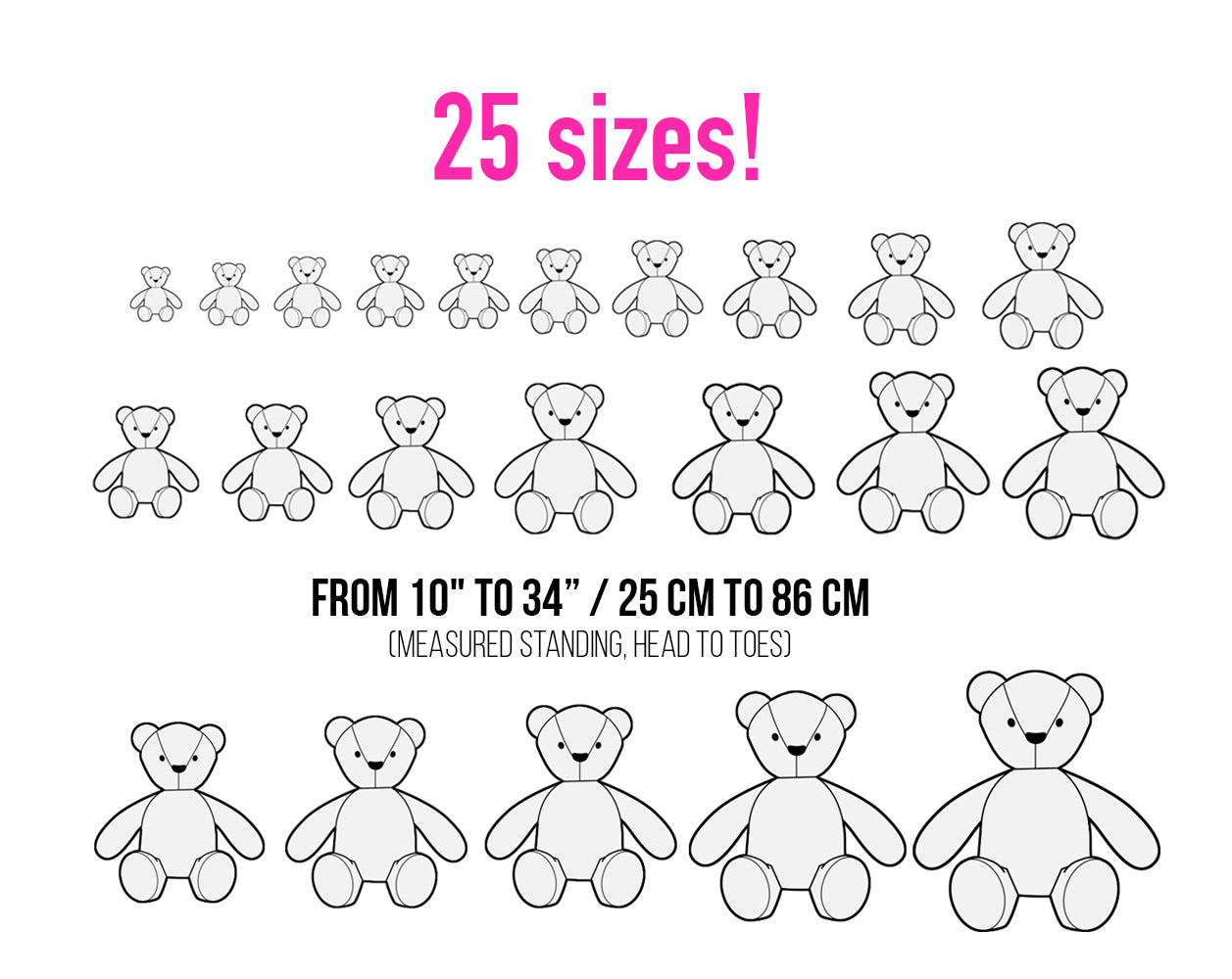 Memory Bear Sewing Pattern