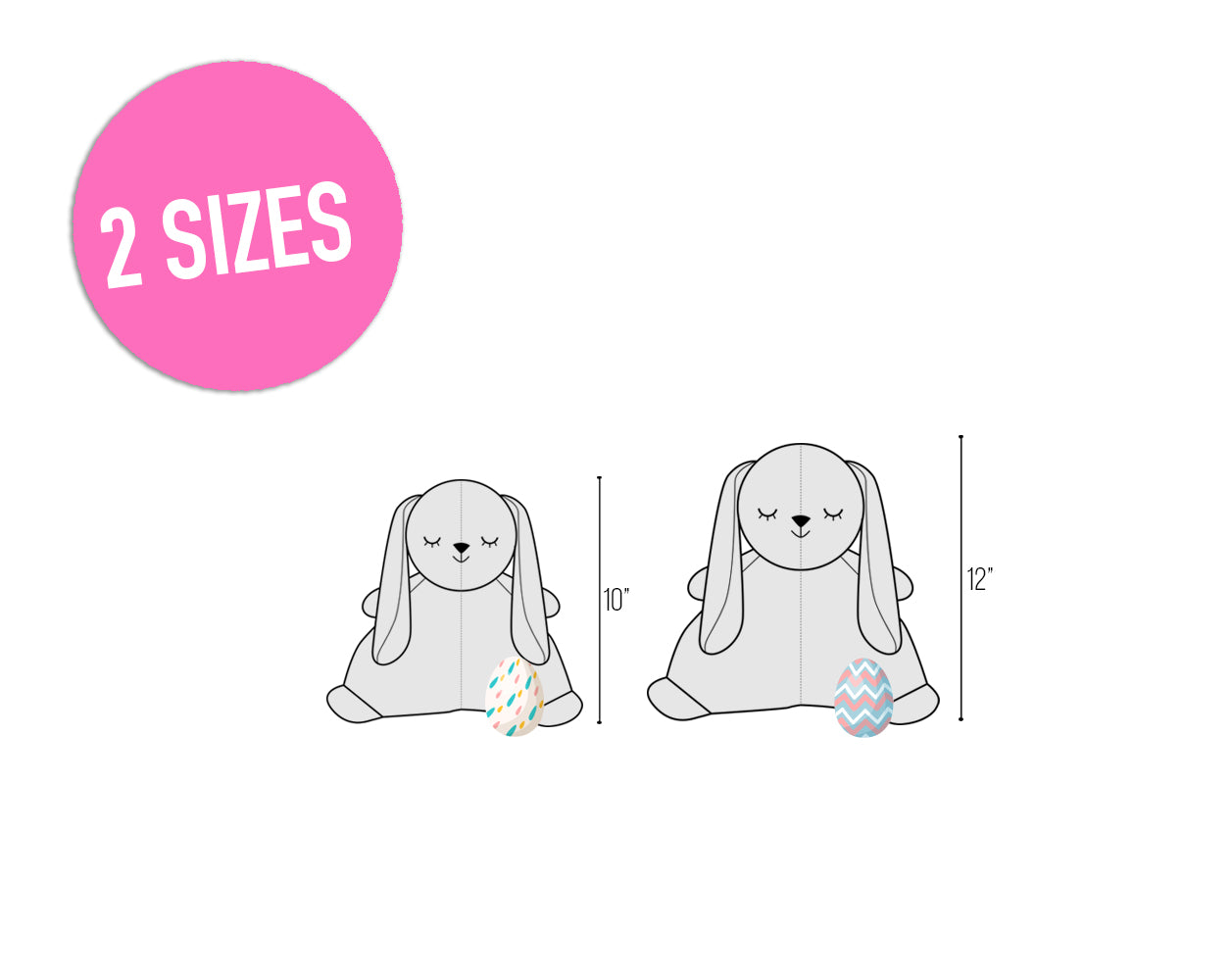 PLUSH BUNNY - Printed Sewing Pattern