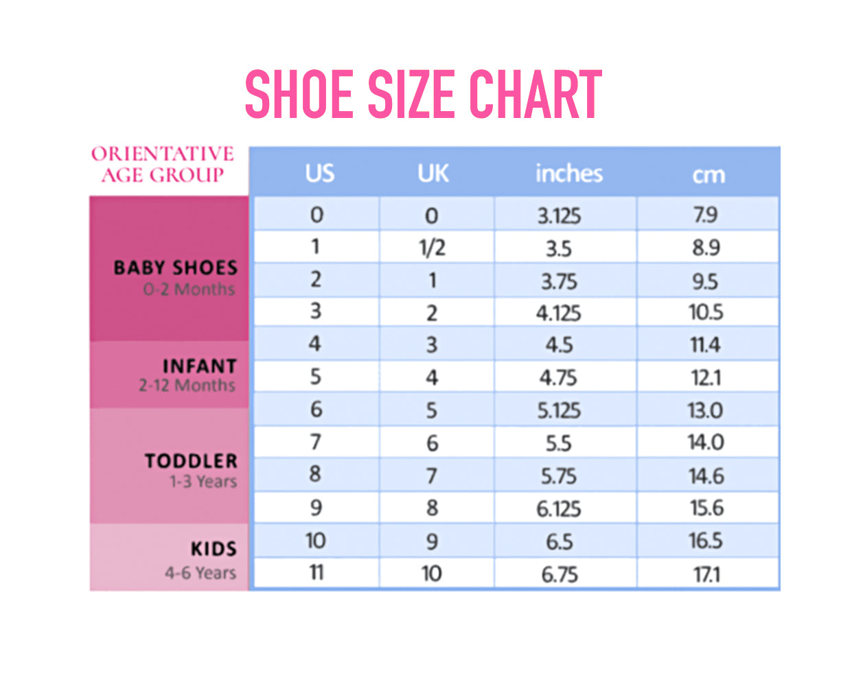 BABY & KIDS SHOES - Printed Sewing Pattern