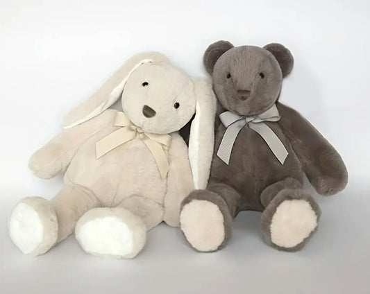Sewing Pattern for Fluffy Bear & Bunny
