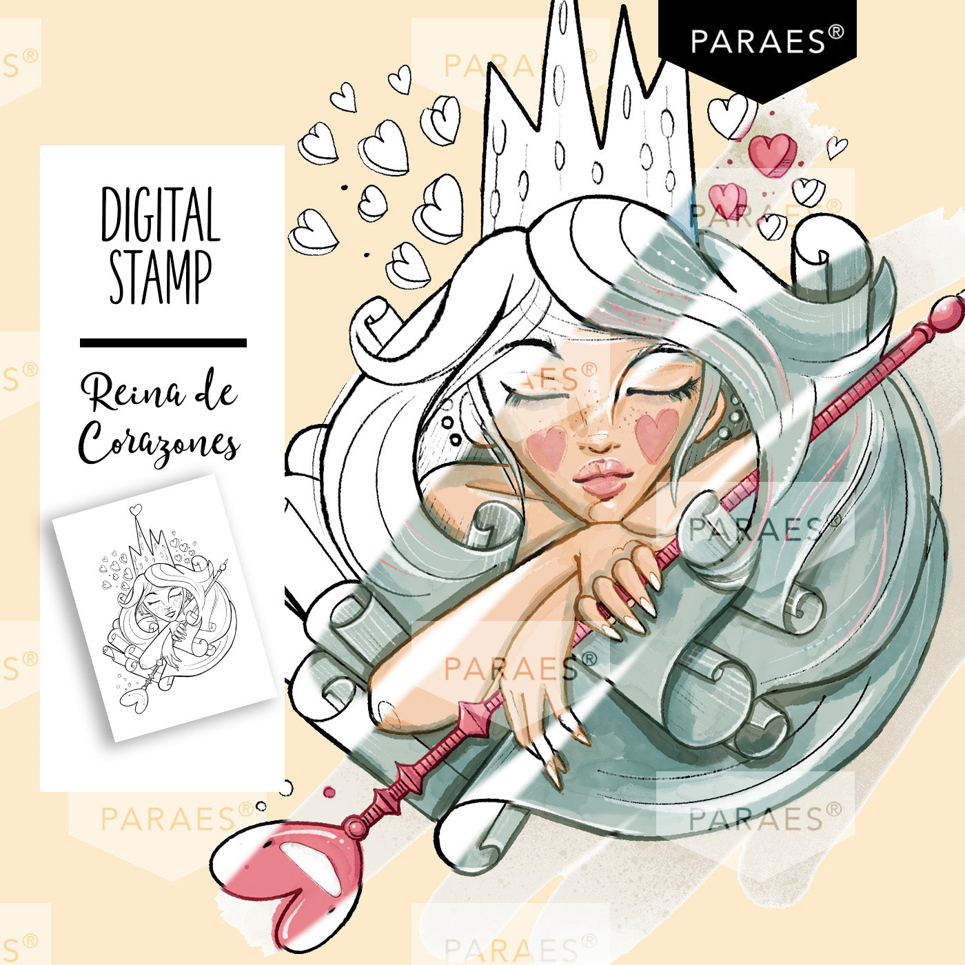 Reina de corazones - BUENAS ARTES COLLECTION