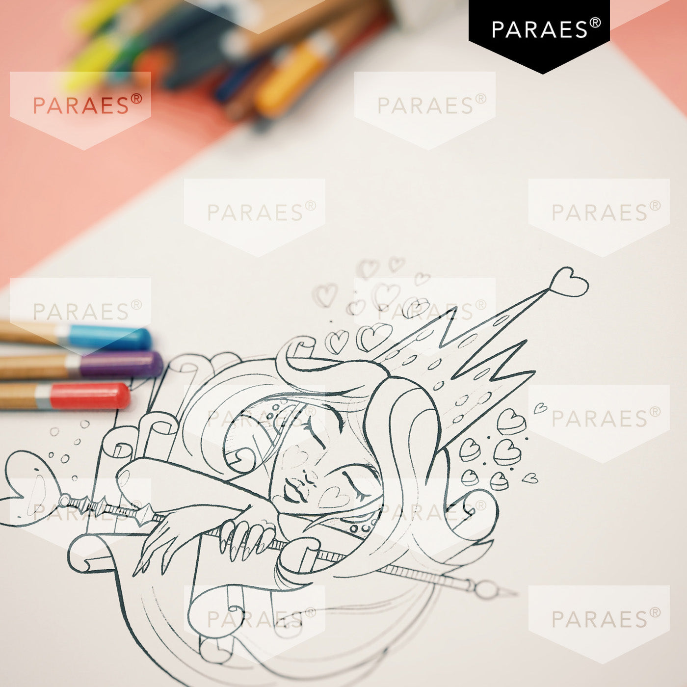 Reina de corazones - BUENAS ARTES COLLECTION