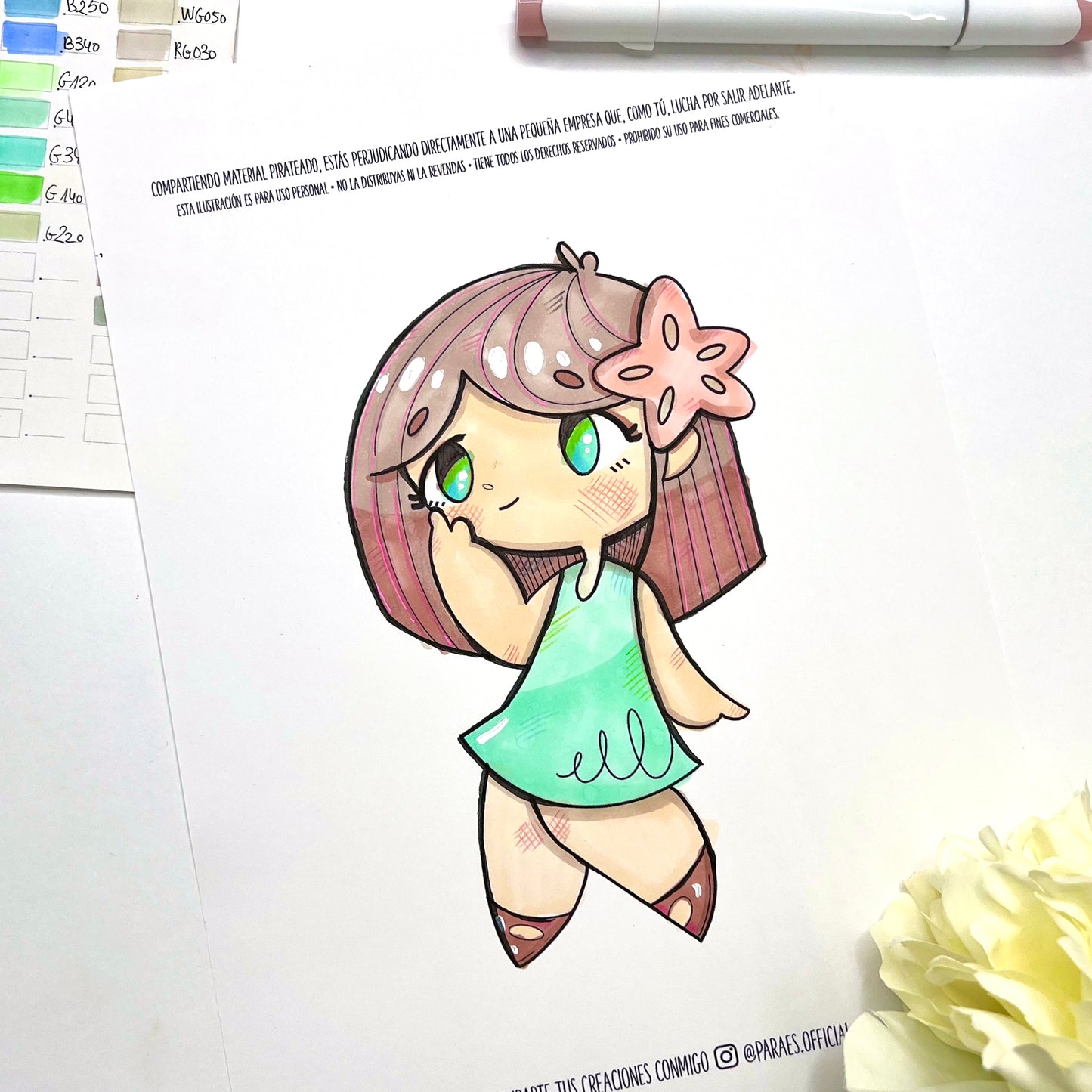 KAWAII - Sello digital (+TUTORIAL)