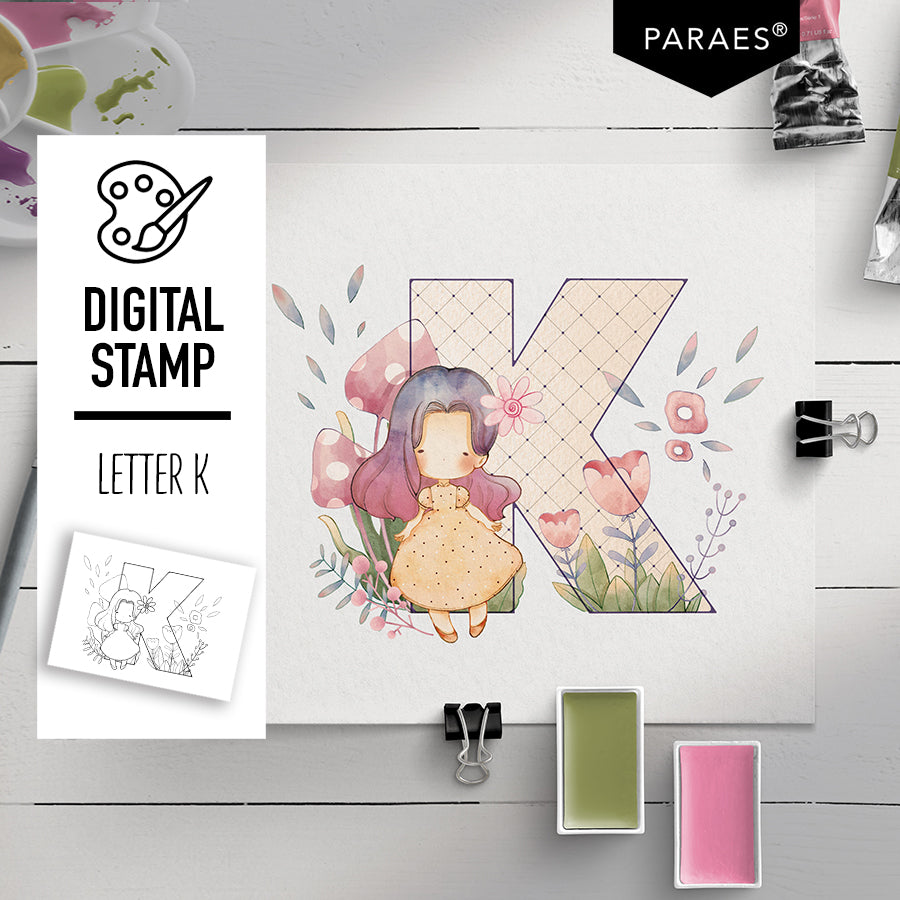LETRA K - SELLO DIGITAL