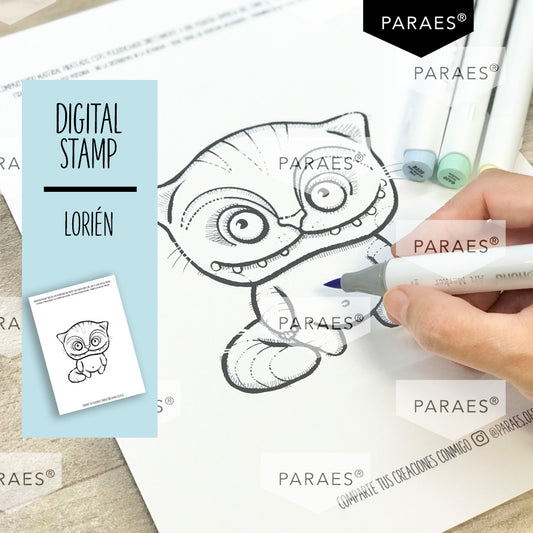 TIMBUKTÚ LORIÉN - SELLO DIGITAL (+ tutorial)