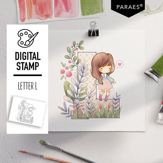 LETRA L - SELLO DIGITAL