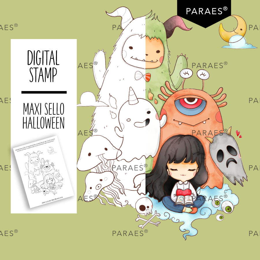 MAXI SELLO HALLOWEEN - SELLO DIGITAL