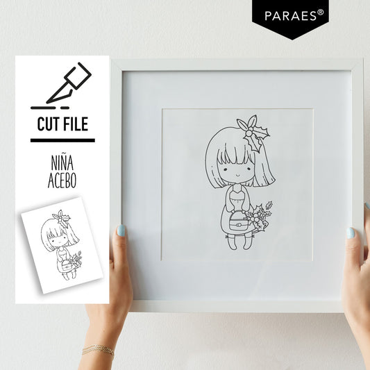 NIÑA ACEBO - Archivo de corte