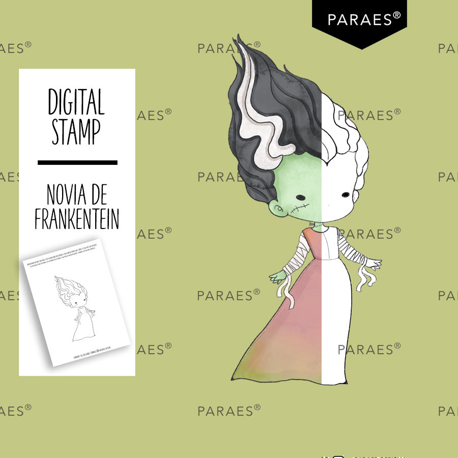 NOVIA DE FRANKENSTEIN - SELLO DIGITAL