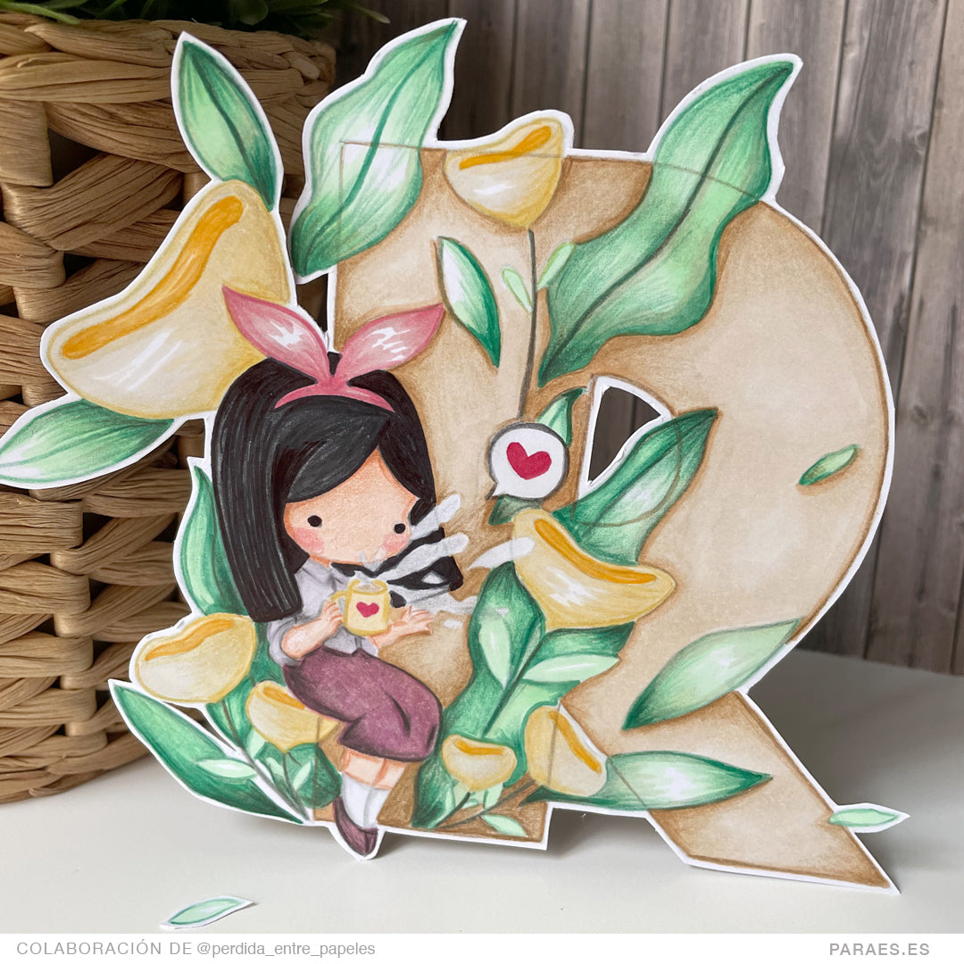 LETRA R - SELLO DIGITAL