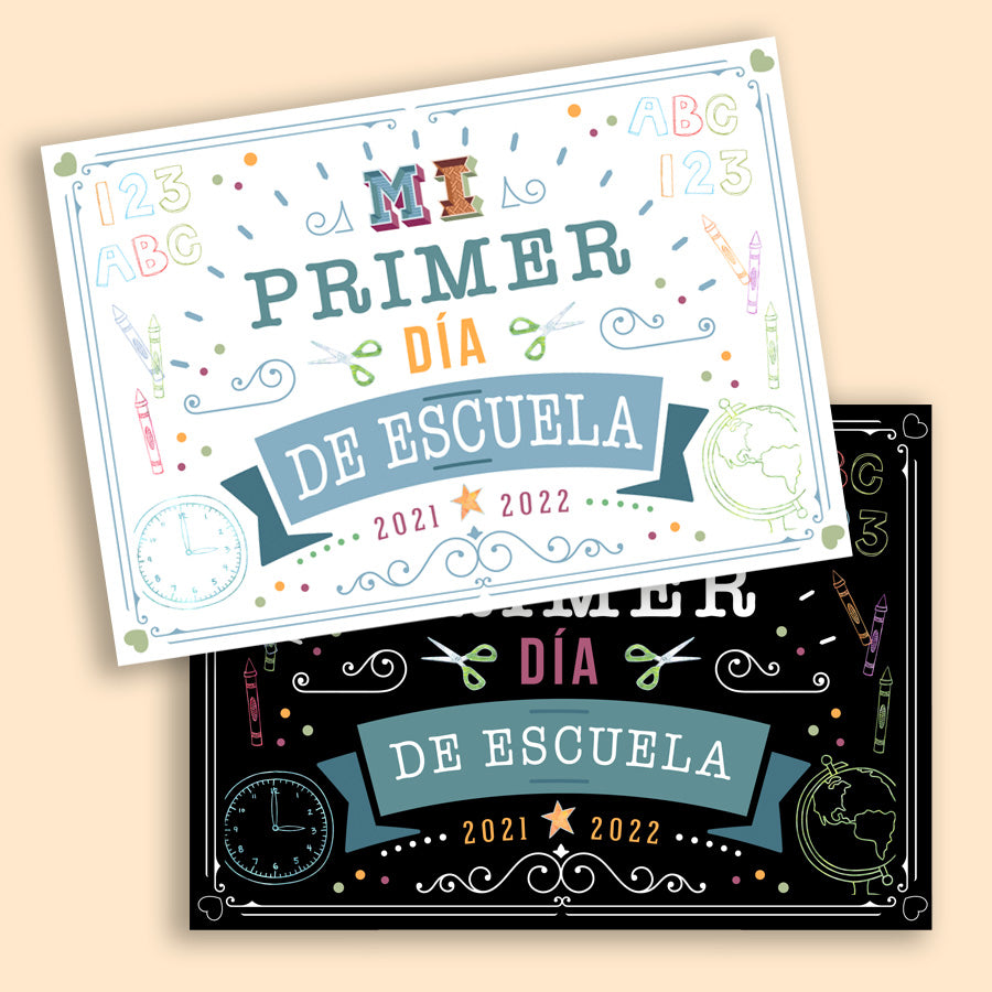 MI PRIMER DÍA DE ESCUELA- Lámina