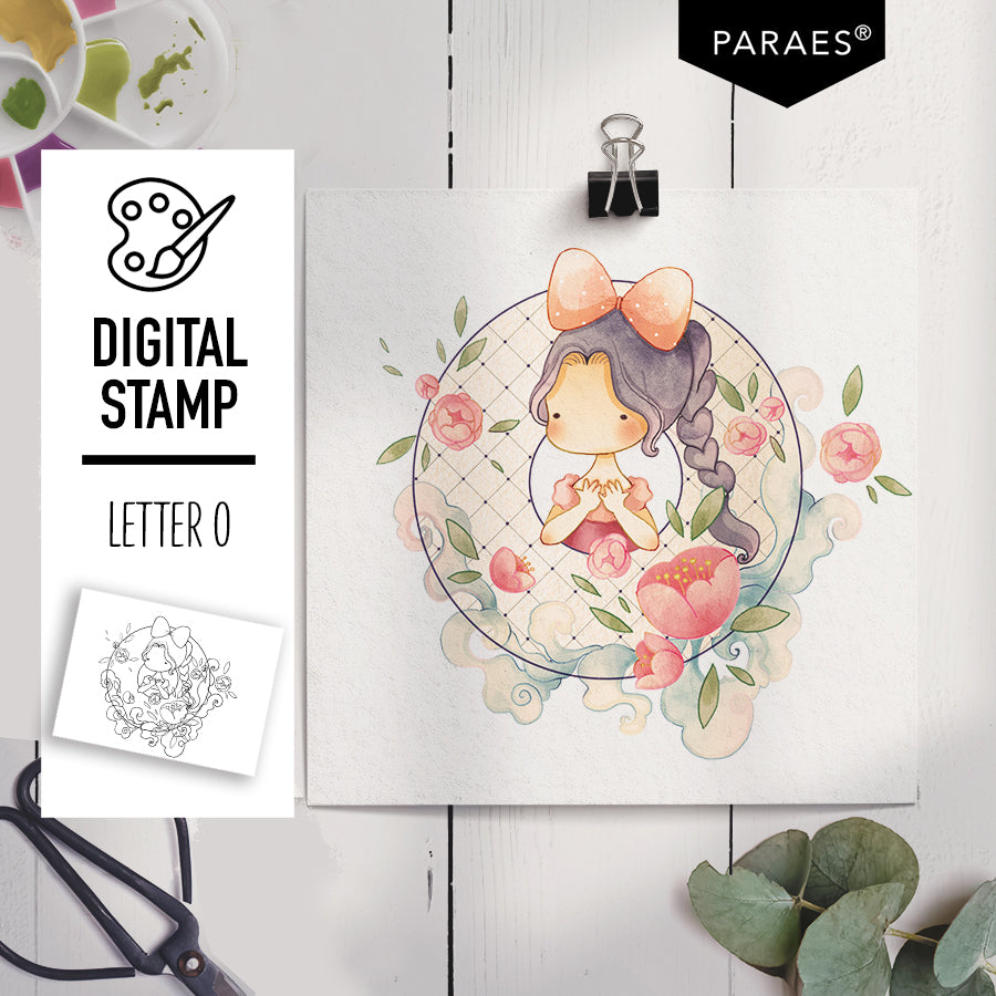 LETRA O - SELLO DIGITAL
