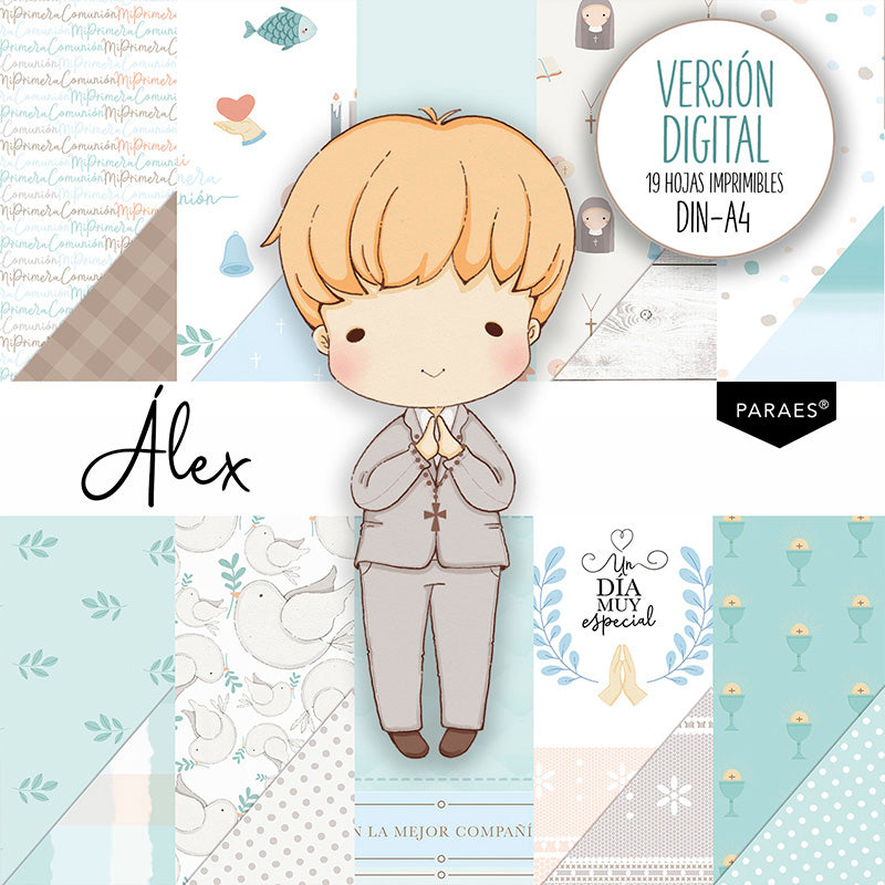 COLECCIÓN DIGITAL ÁLEX - 19 hojas para imprimir en casa