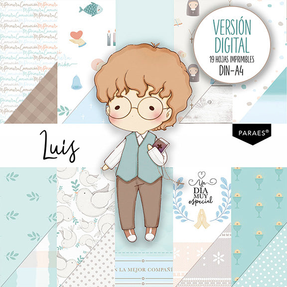 COLECCIÓN DIGITAL LUIS - 19 hojas para imprimir en casa