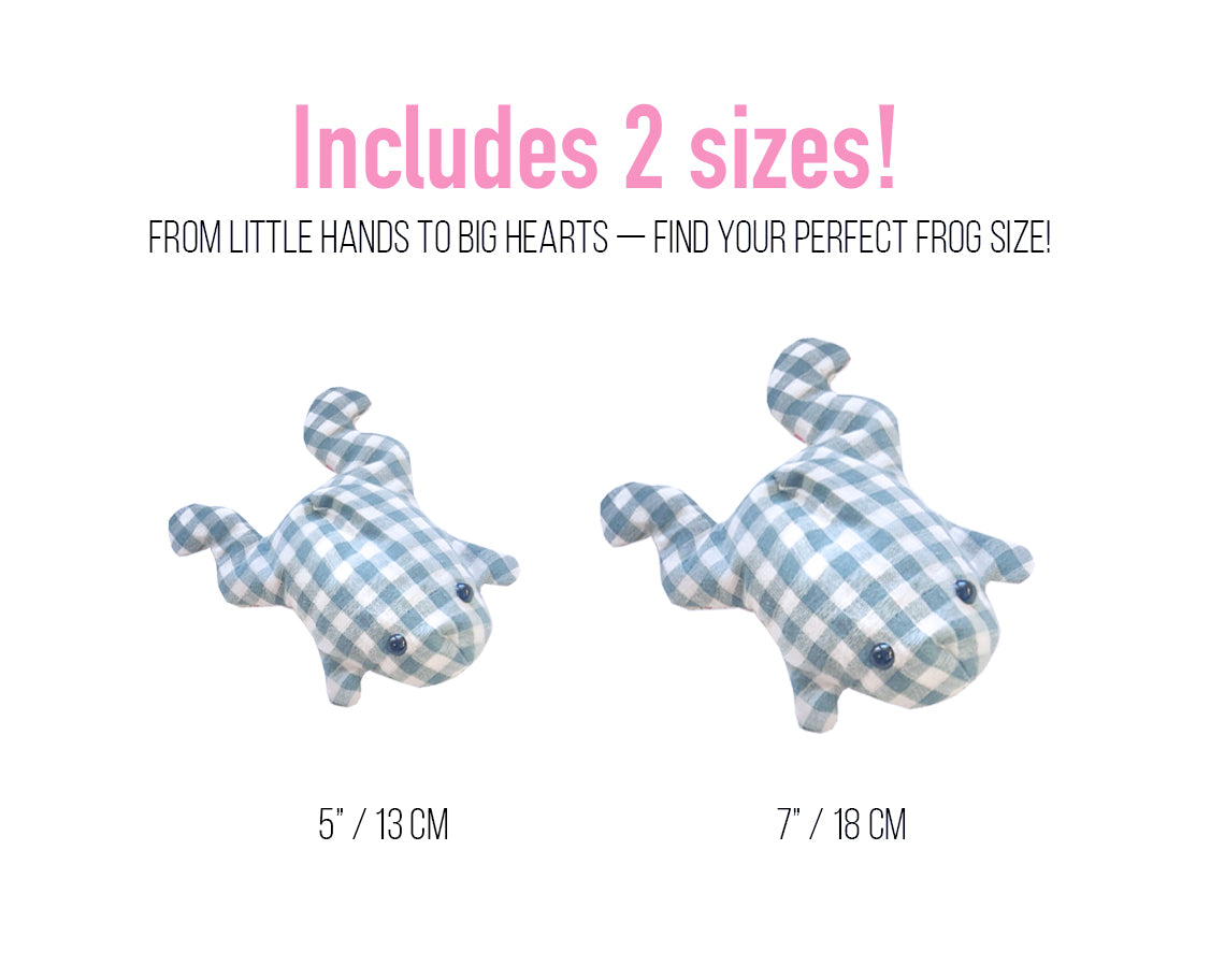 Lucky Frog Sewing Pattern