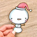 MUÑECO DE NIEVE - Digi Troquel