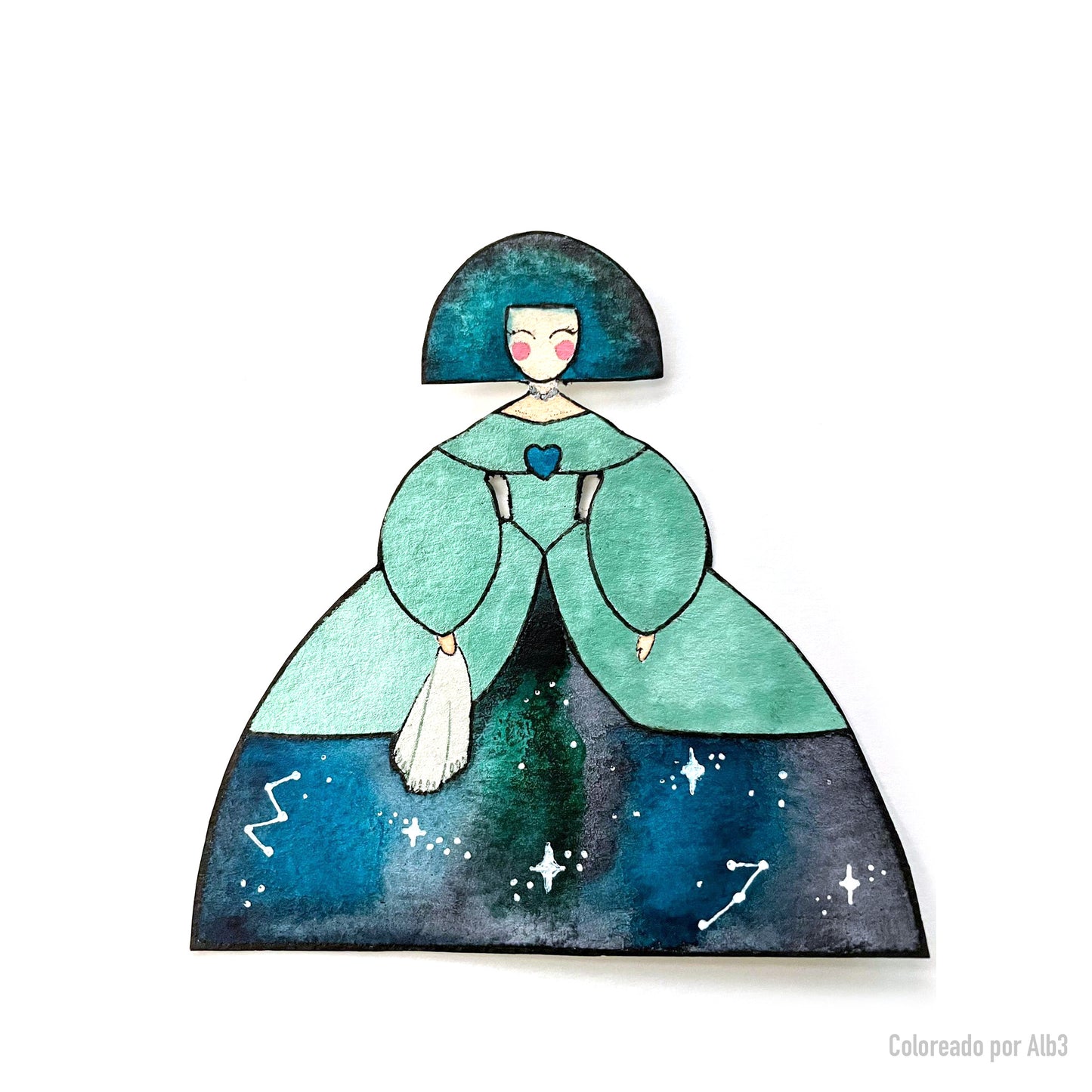 MENINA - Sello digital (+tutorial)