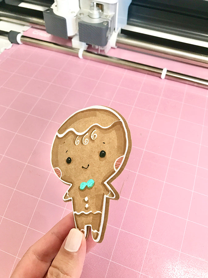 Muñeco de jengibre - Digi Troquel