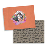 CHIBI - HALLOWEEN (Catrina) - 12 hojas para imprimir