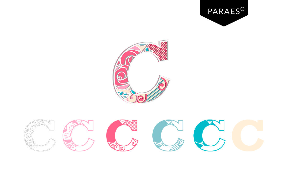 LETRA C - Digi Troquel