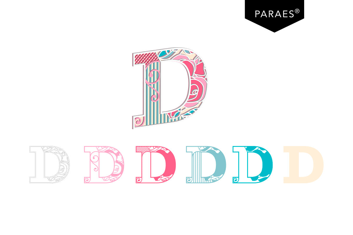 LETRA D - Digi Troquel