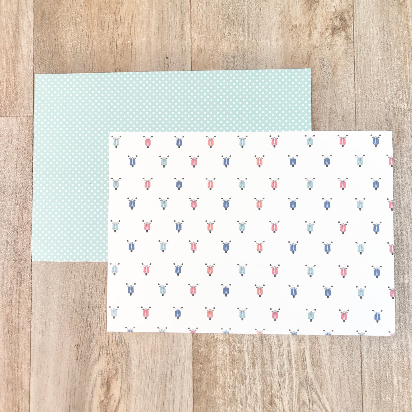 CHIBI A tu lado - 12 Digital papers (+tutorial)