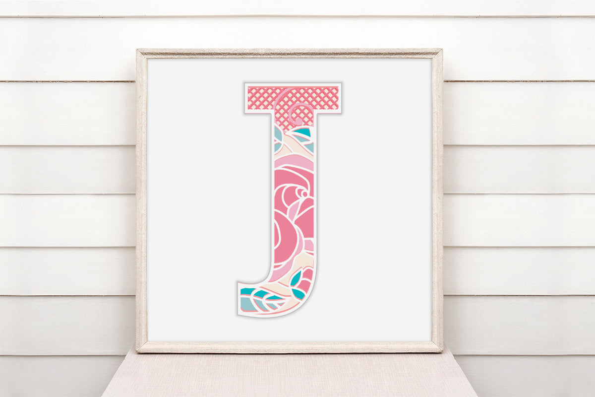 LETRA J - Digi Troquel