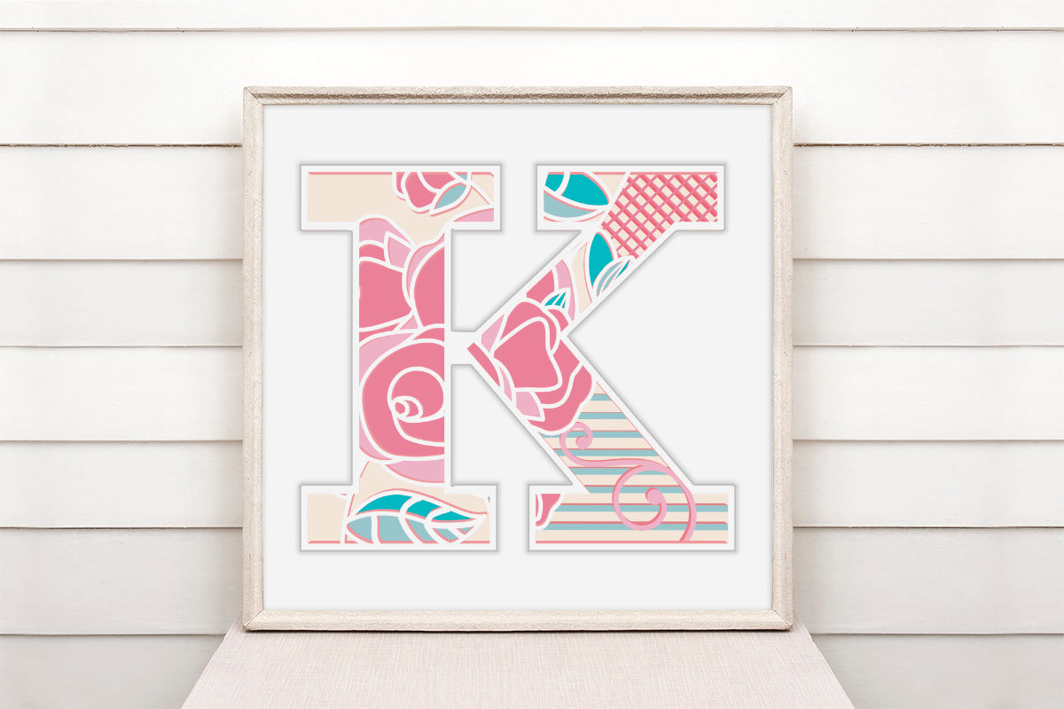 LETRA K - Digi Troquel