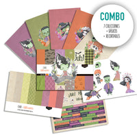 COMBO CHIBI - HALLOWEEN - Todas las hojas para imprimir