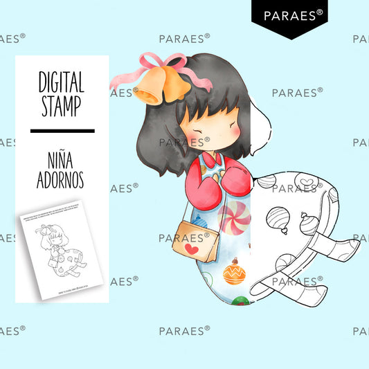 NIÑA ADORNOS - SELLO DIGITAL