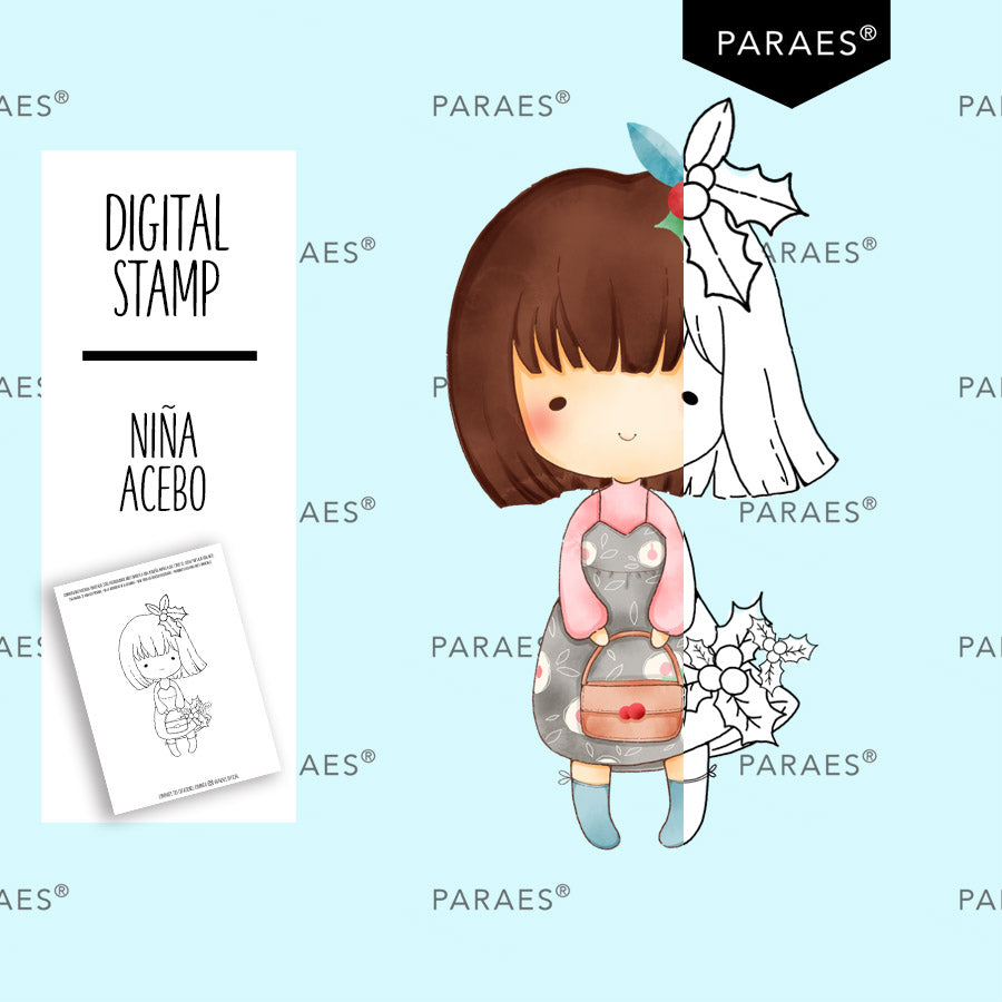 NIÑA ACEBO - SELLO DIGITAL