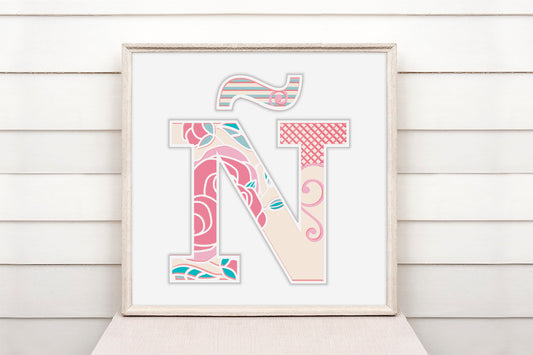 LETRA Ñ - Digi Troquel