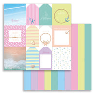 CHIBI SIRENAS IMPRESA - colección 14 papeles impresos
