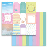CHIBI SIRENAS IMPRESA - colección 14 papeles impresos