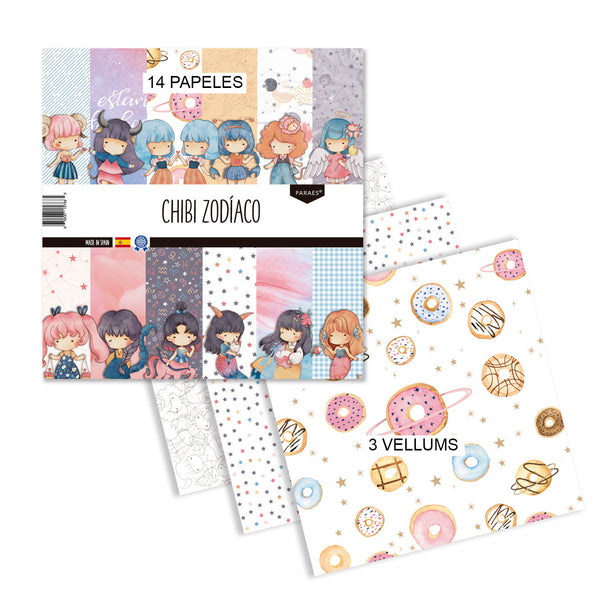 CHIBI - ZODÍACO COLECCIÓN COMPLETA IMPRESA