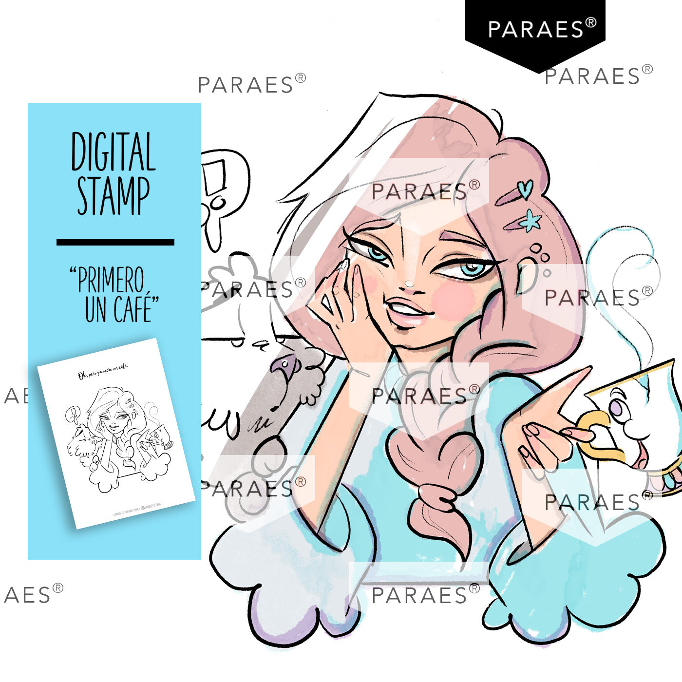 Primero un café- BUENAS ARTES COLLECTION