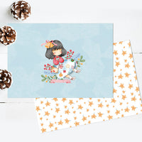 CHIBI - NAVIDAD - 14 hojas para imprimir