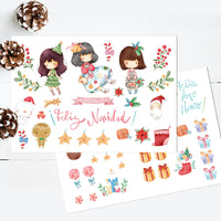 COMBO DIGITAL CHIBI - NAVIDAD + Regalo