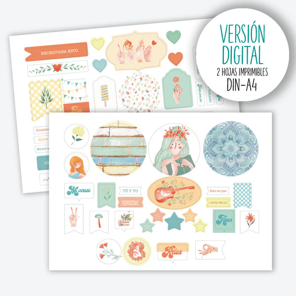 FIGURITAS BOHO - Para recortar