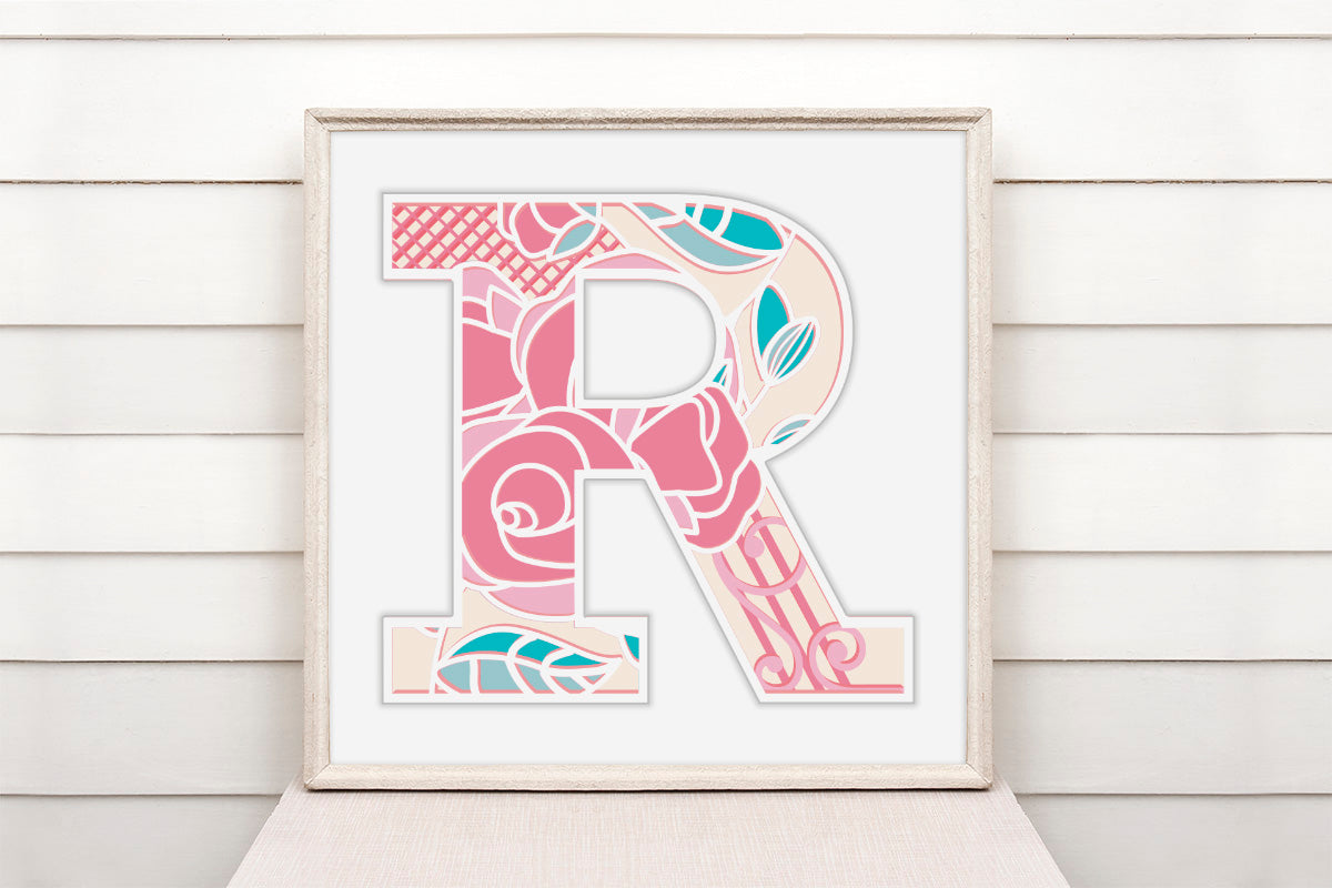 LETRA R - Digi Troquel