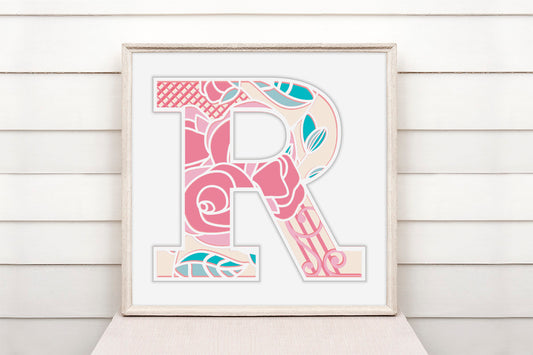 LETRA R - Digi Troquel