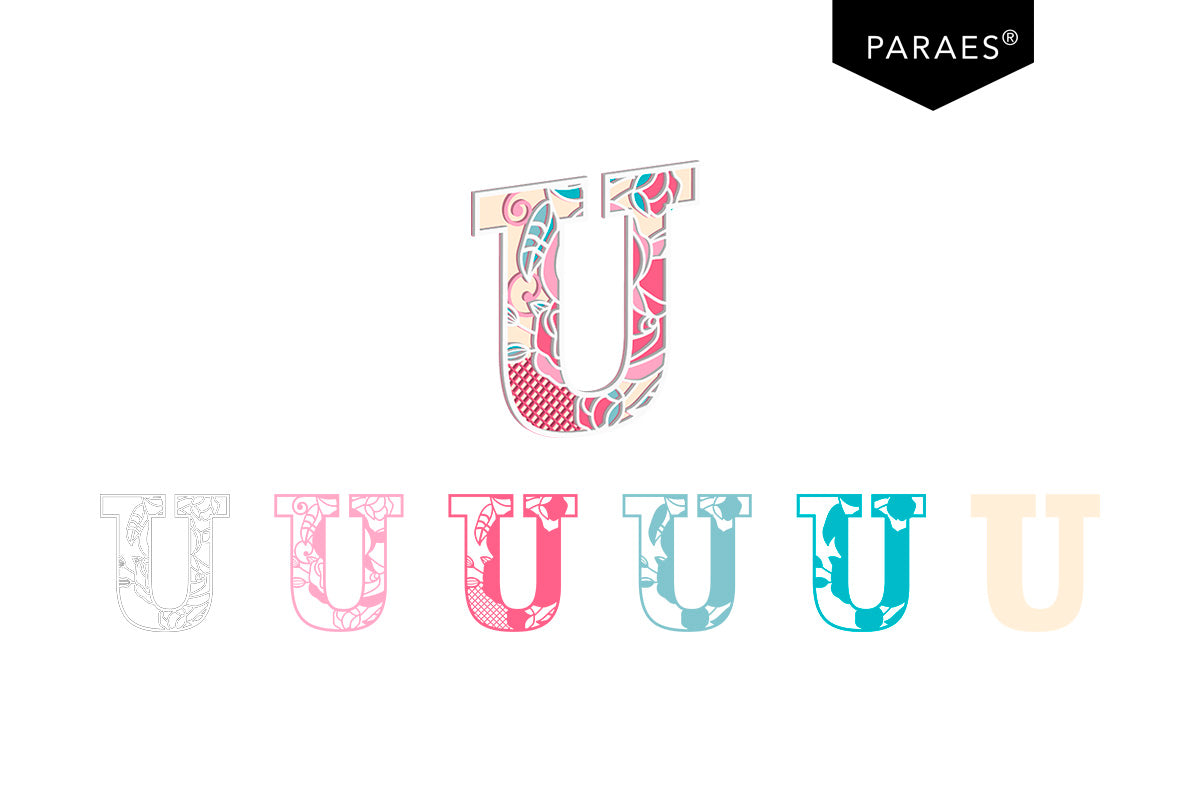 LETRA U - Digi Troquel