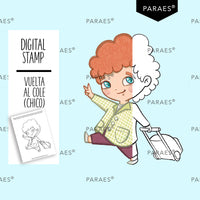 VUELTA AL COLE (Chico) - Sello digital