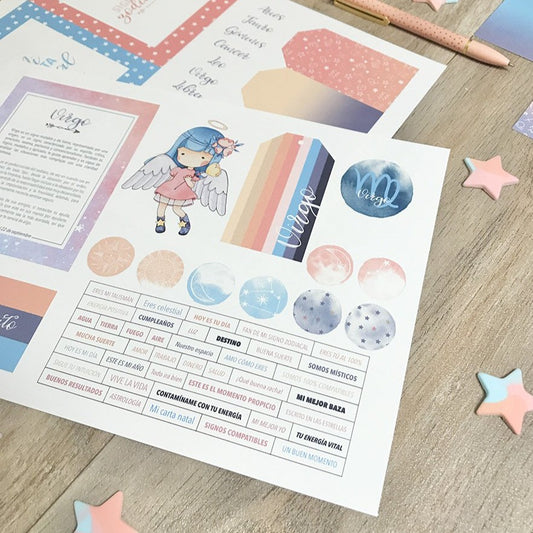 RECORTABLES VIRGO - ZODÍACO