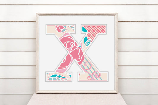 LETRA X - Digi Troquel