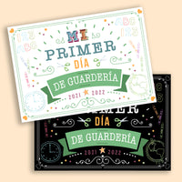 MI PRIMER DÍA DE GUARDERÍA- Lámina
