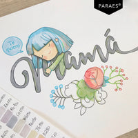 MAMÁ (con hija) (+tutorial)