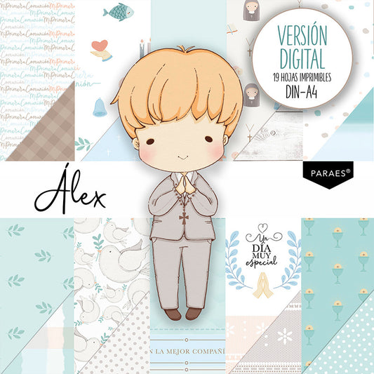COLECCIÓN DIGITAL ÁLEX - 19 hojas para imprimir en casa