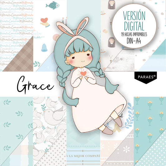 COLECCIÓN DIGITAL GRACE - 19 hojas para imprimir en casa