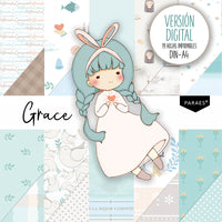 COLECCIÓN DIGITAL GRACE - 19 hojas para imprimir en casa